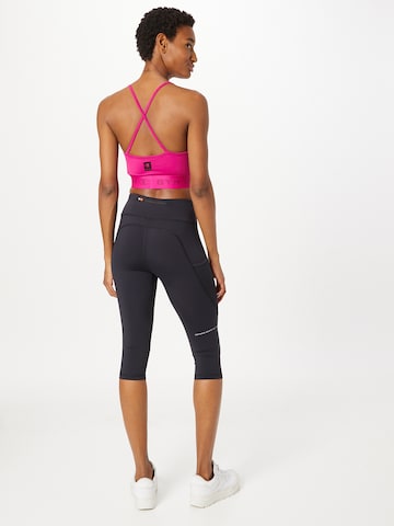 Newline Skinny Spodnie sportowe w kolorze czarny