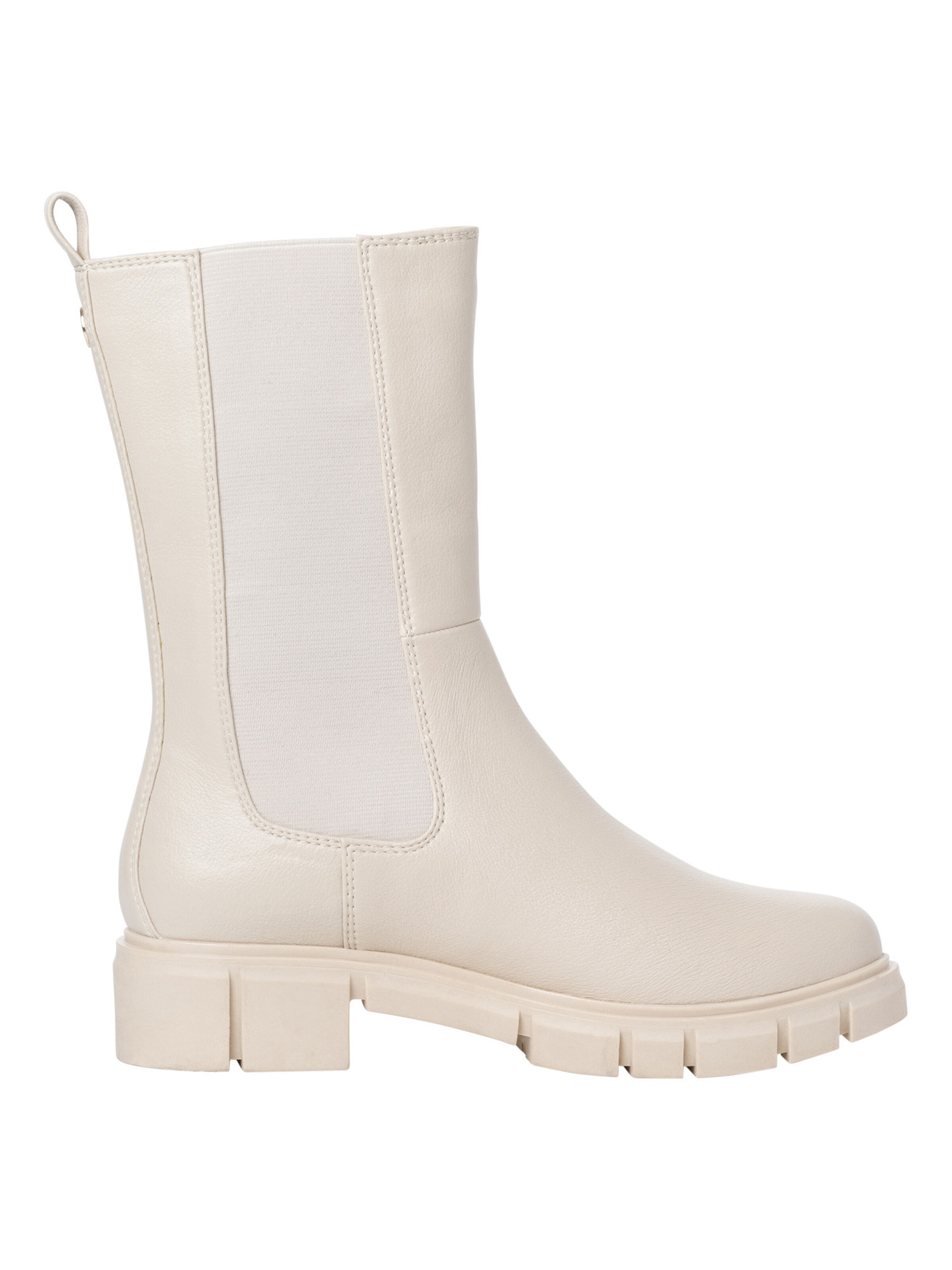 MARCO TOZZI Chelsea boots in Beige
