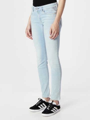 REPLAY Skinny Jeans 'NEW LUZ' in Blau: predná strana