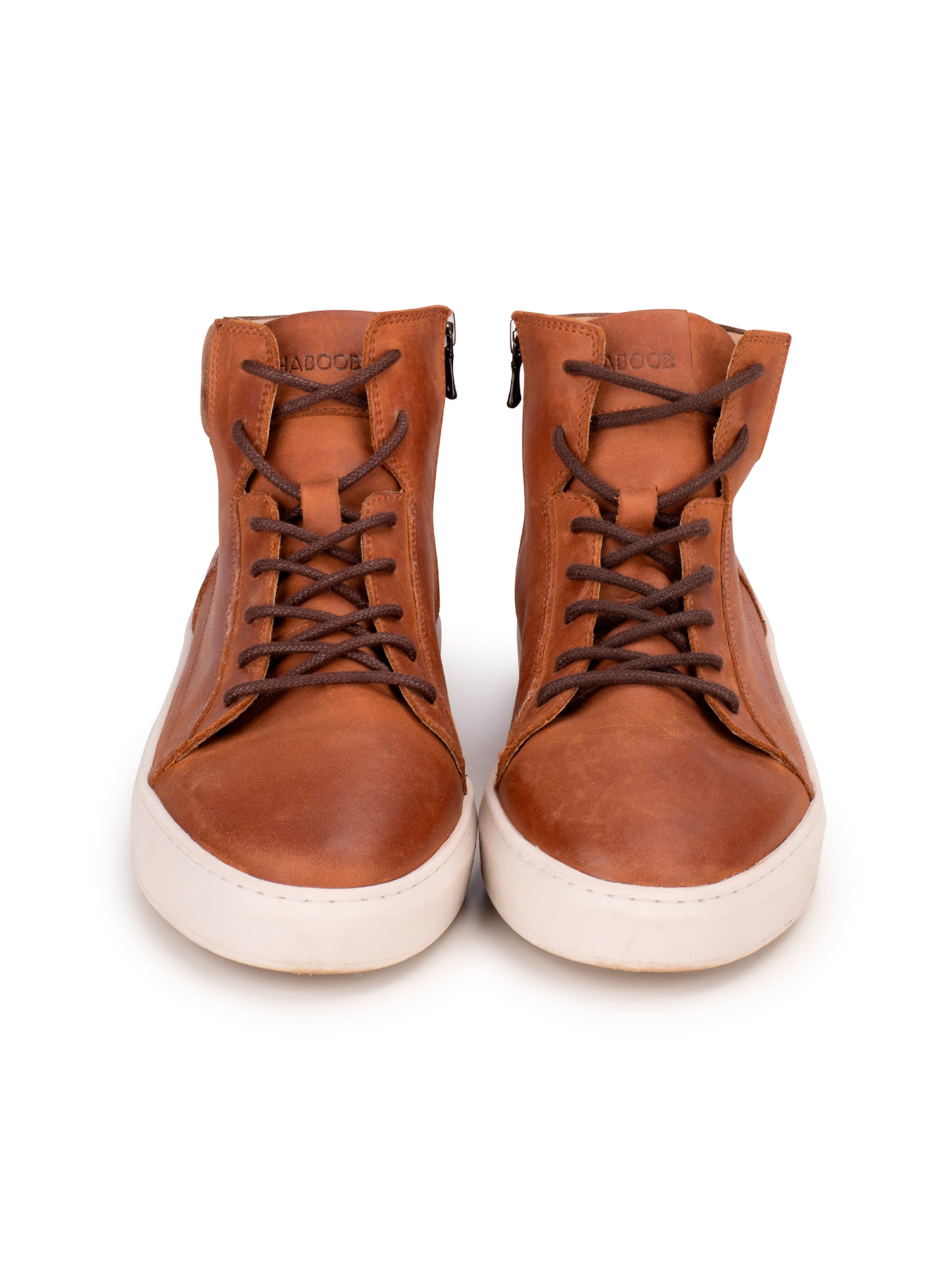 Haboob Sneakers hoog 'Gabriel' in Bruin