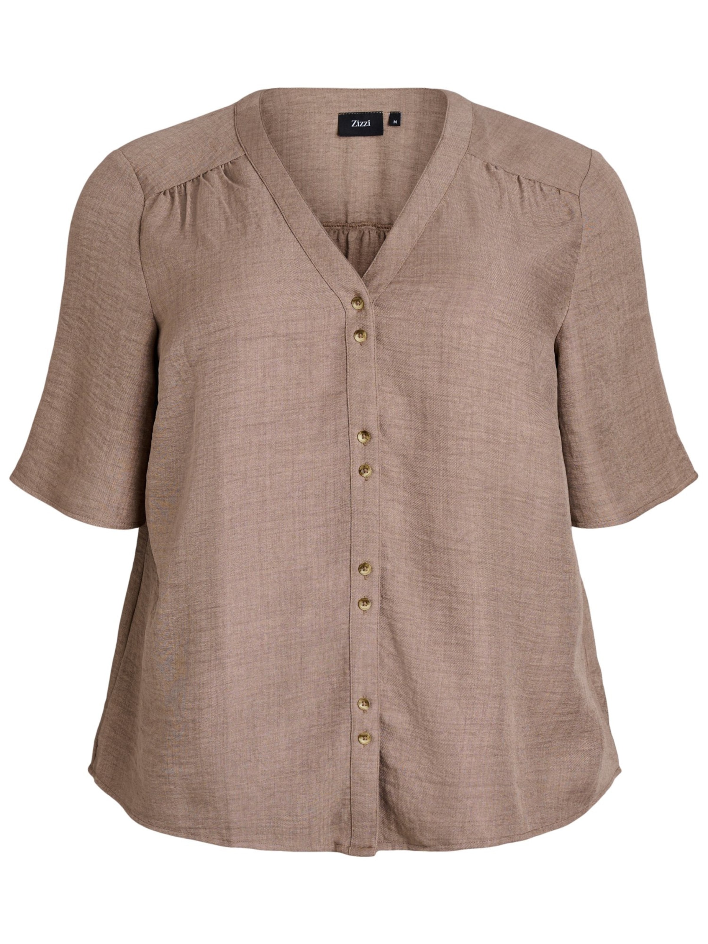 ZizziBluza &#x27;Caalabama&#x27; - smeđa boja: prednji dio