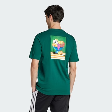 T-Shirt fonctionnel 'Lounge Still Life Bowl' ADIDAS SPORTSWEAR en vert : devant