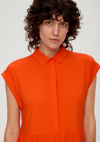 s.Oliver Shirt Dress in Orange