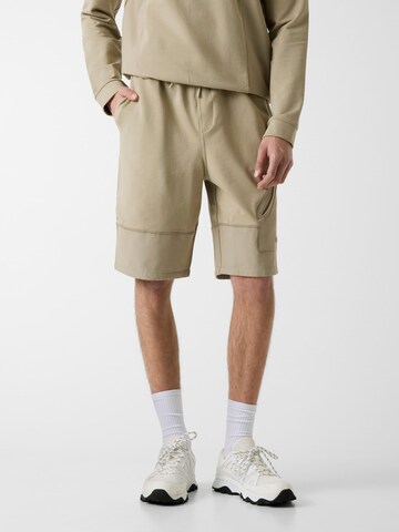 GUESS Loosefit Shorts in Beige: Vorderseite