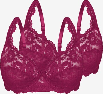 sassa BH 'Sassa CLASSIC LACE' in Rood: voorkant