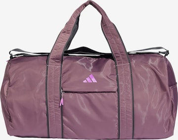 ADIDAS PERFORMANCE Sports Bag in Purple: front
