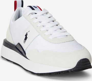 Polo Ralph Lauren Platform trainers 'TRAIN 89' in White: front