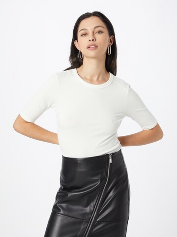 BOSS Shirt 'Efita' in Wit: voorkant