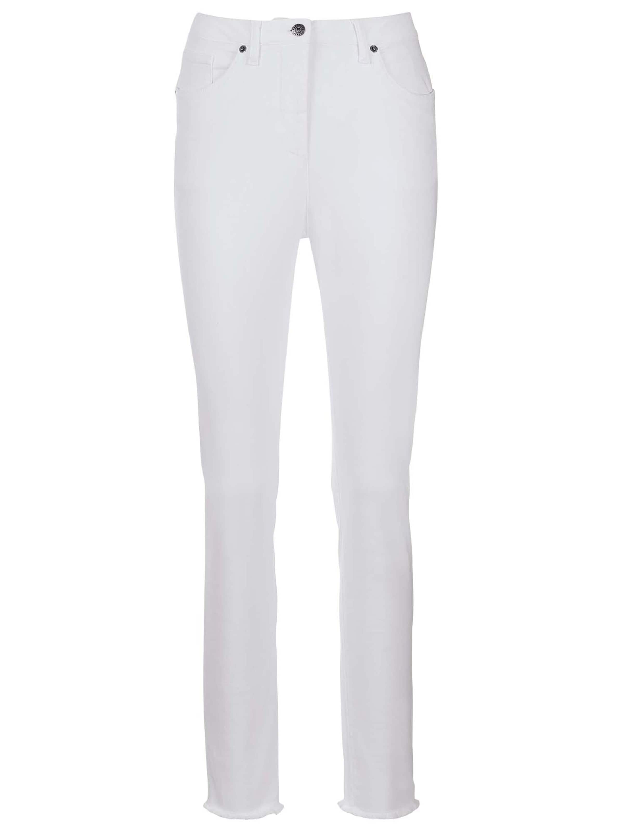 Skinny Jean MADELEINE en blanc : devant