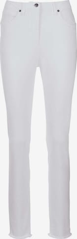Jeggings MADELEINE en blanc : devant