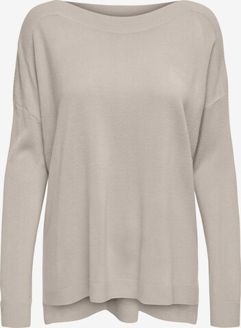 ONLY Sweater 'Amalia' in Grey: front