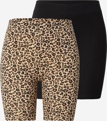 ONLY Carmakoma Skinny Leggingsit 'CARGABI' värissä beige: etupuoli