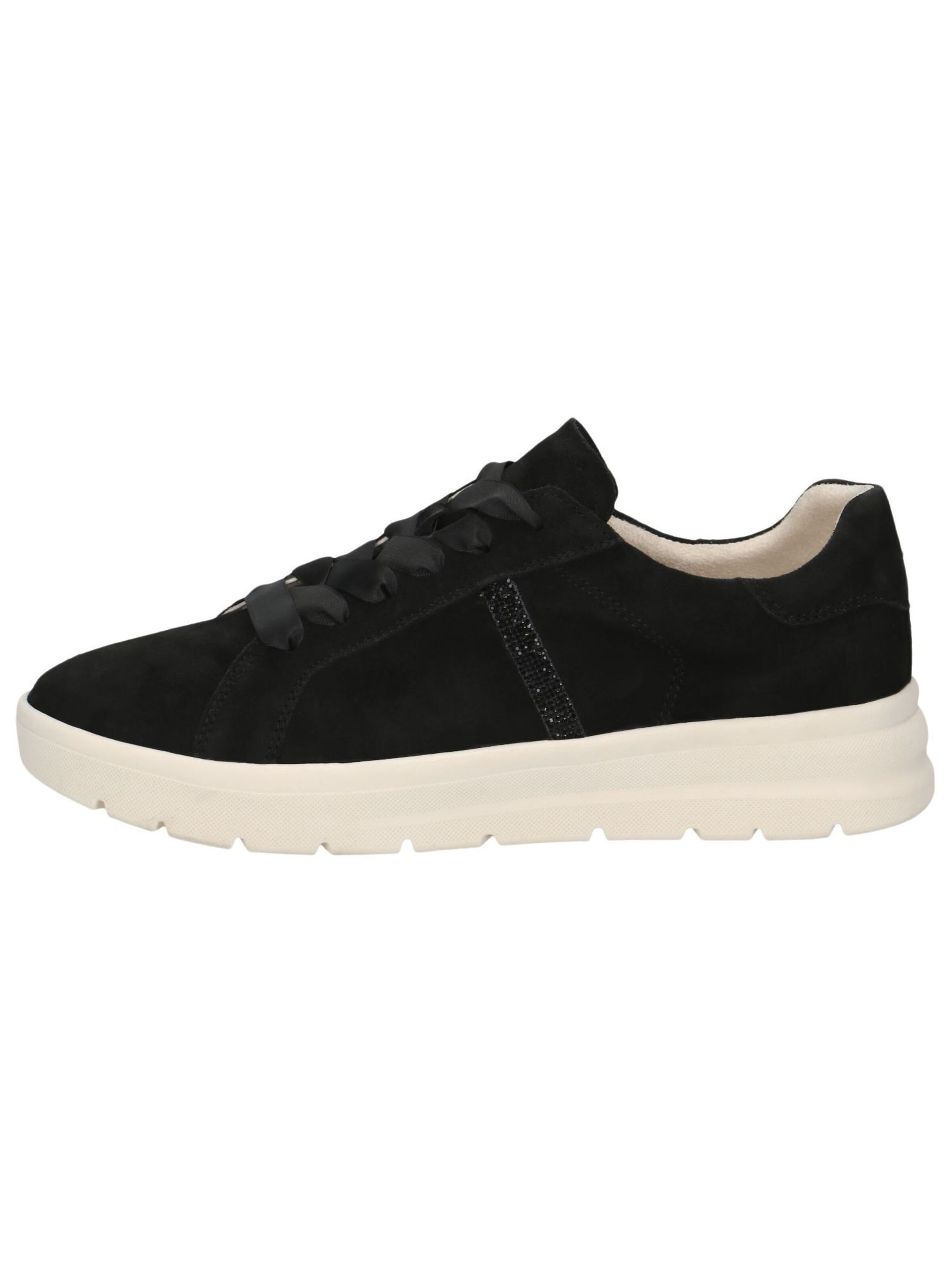 CAPRICE Athletic Lace-Up Shoes in Black