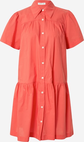 Robe-chemise 'Sandrine' Designers Remix en rouge : devant