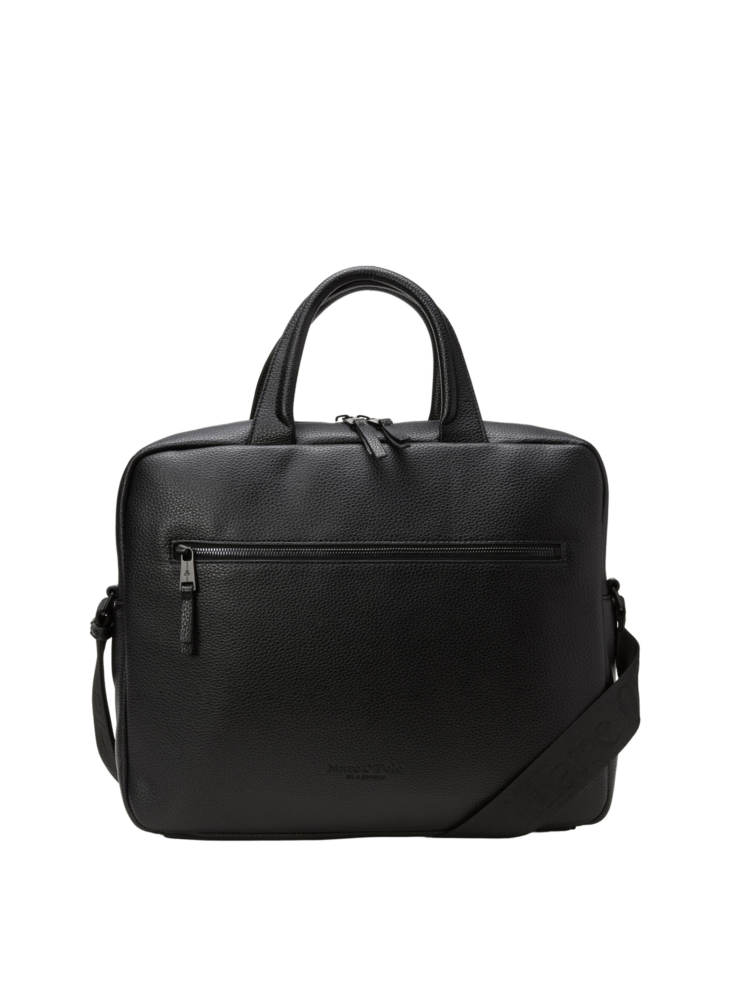 Marc O'Polo Tietokonelaukku värissä musta: etupuoli