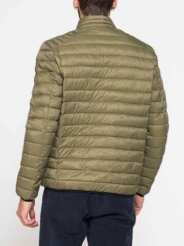 Carrera Jeans Outdoorjacke 'Upright-Collar'‌‌‌‌‌ in Grün