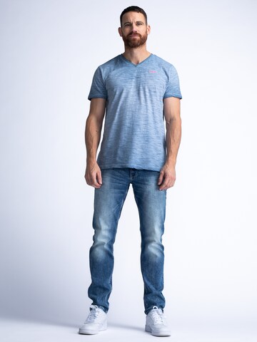 T-Shirt Petrol Industries en bleu