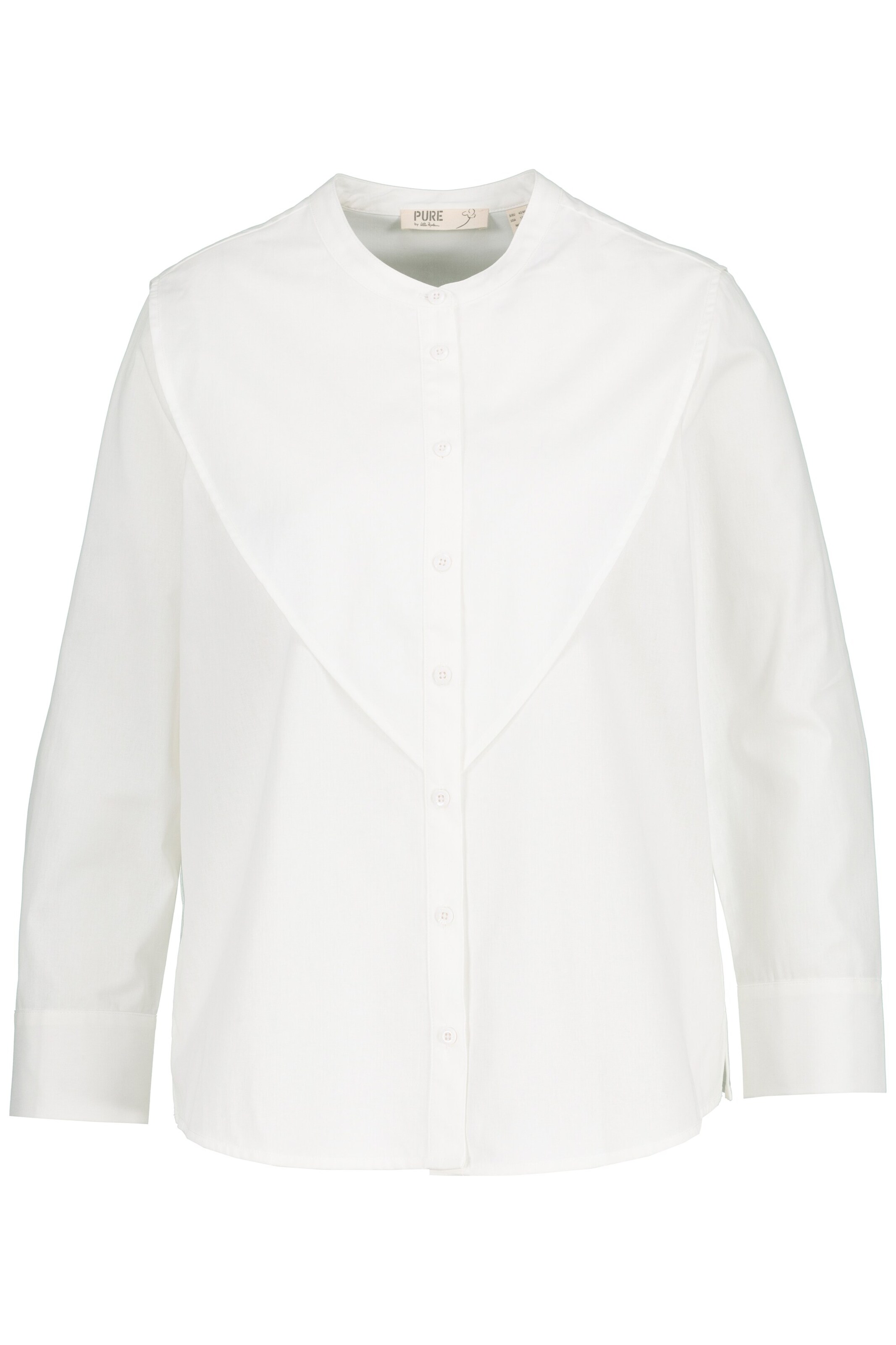 Ulla Popken Bluse in Weiß: Vorderseite