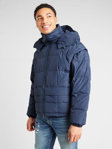 Embassy of Bricks and Logs Between-season jacket 'NONSAN' in Blue: front