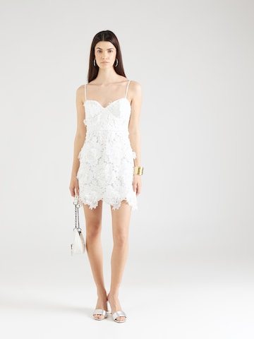 Gina Tricot Obleka | bela barva: sprednja stran