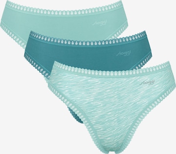 SLOGGI Tai-Slip ' Blue GO Crush ' in Blau: Vorderseite