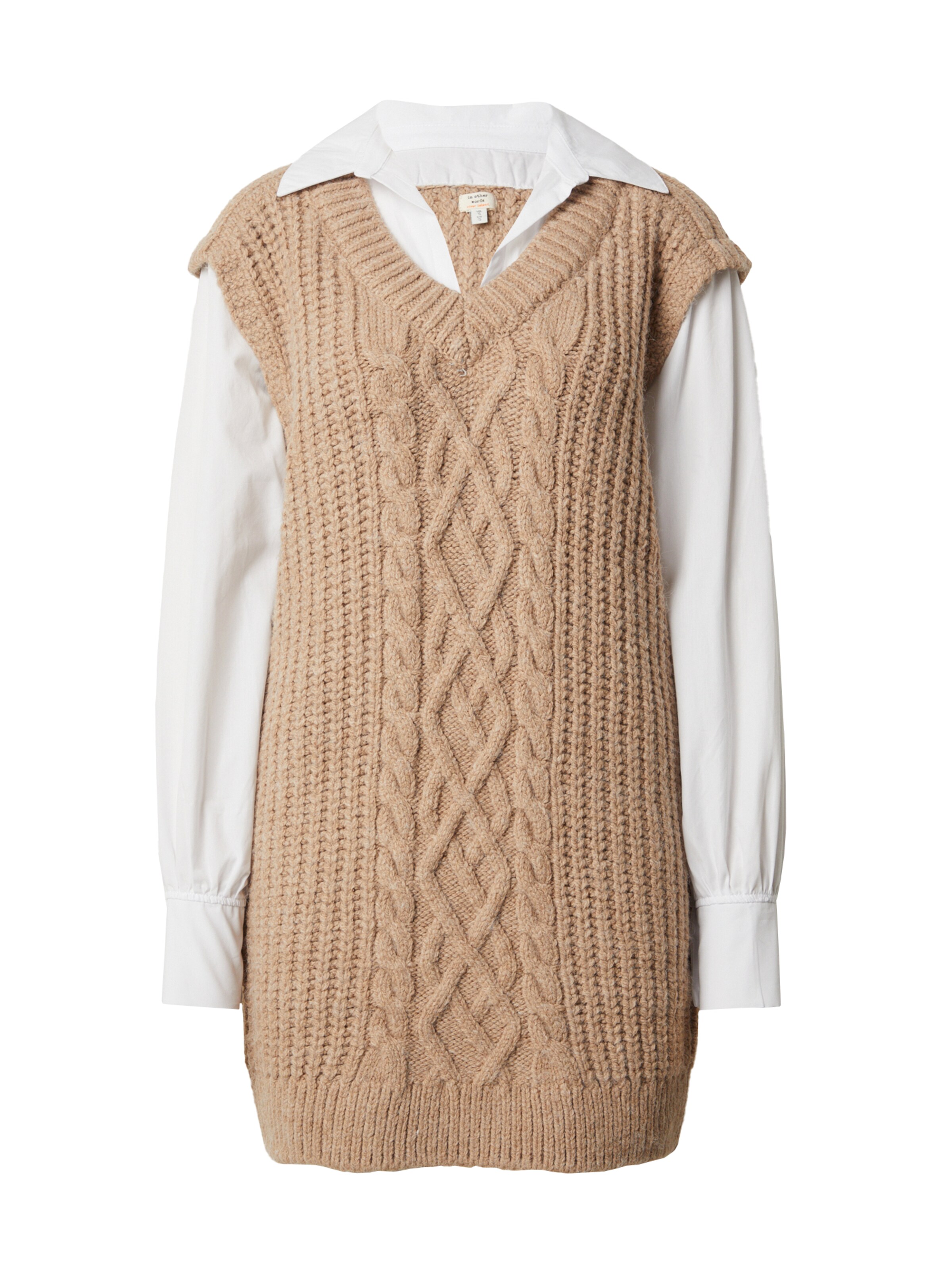 River Island Kleid in Beige: Vorderseite