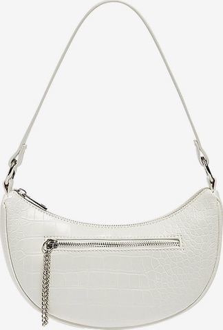 Pull&Bear Shoulder Bag in White: front