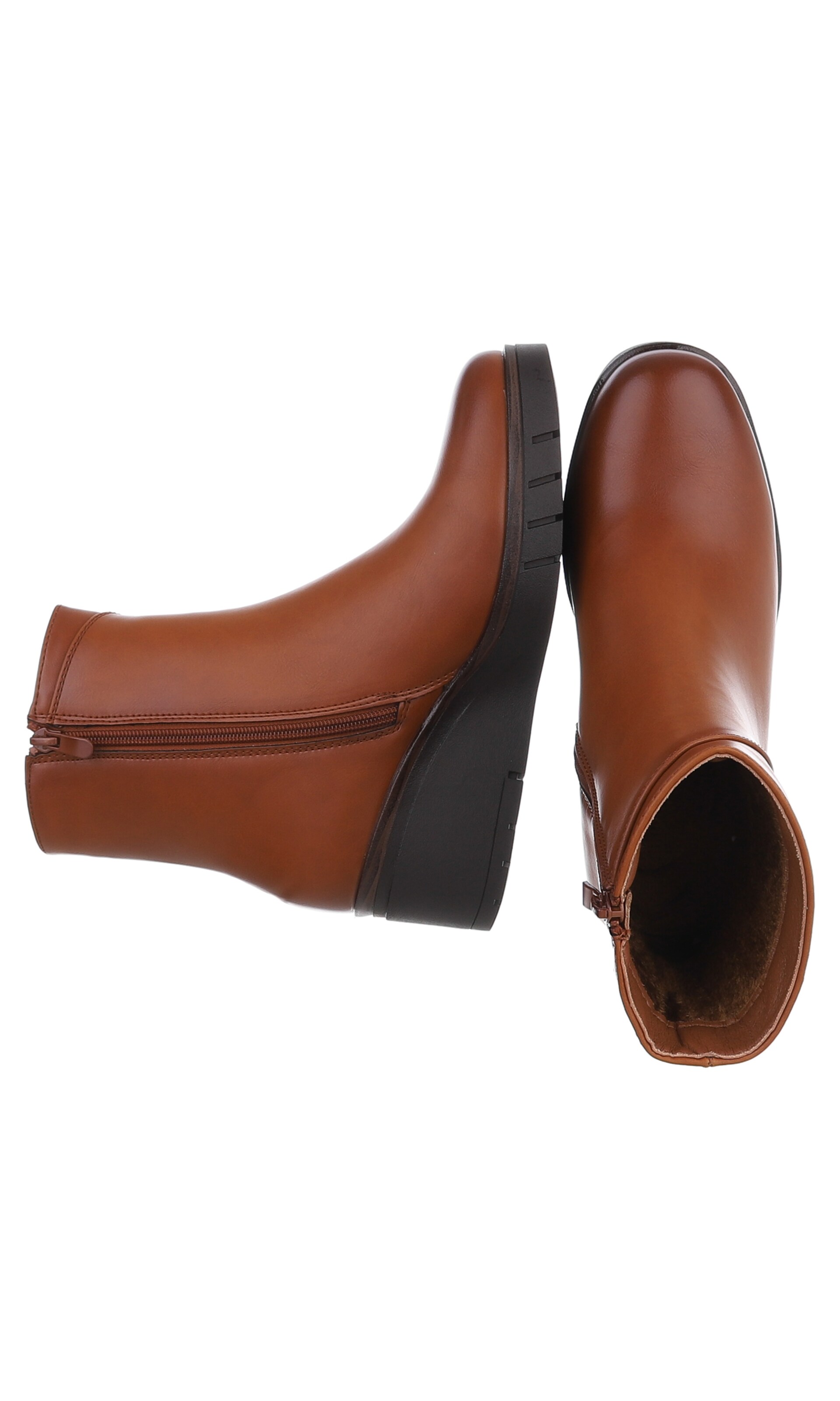 Ital-Design Ankle Boots in Brown