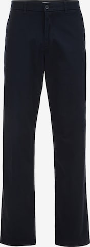 regular Pantaloni chino di WE Fashion in blu: frontale