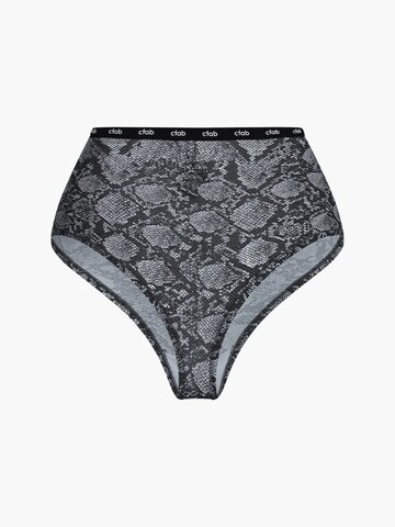 cfab (formerly creamy fabrics) Slip 'Hight-Waist Tanga'‌‌‌ in Grau