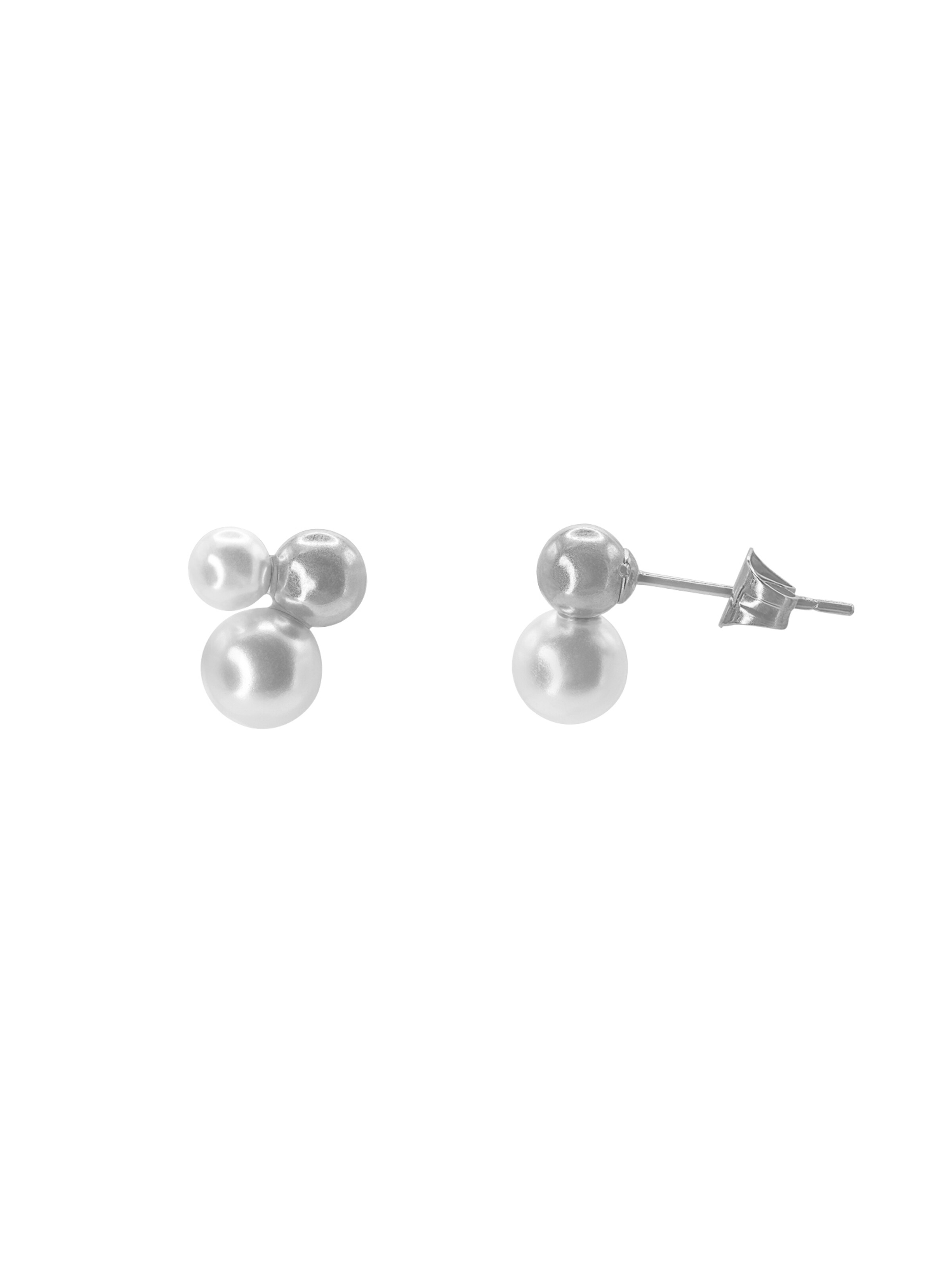 Boucles d'oreilles 'Skylar' Heideman en argent : devant