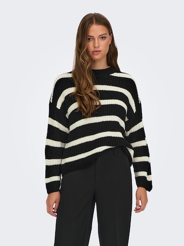 Pull-over 'Justy' JDY en noir : devant