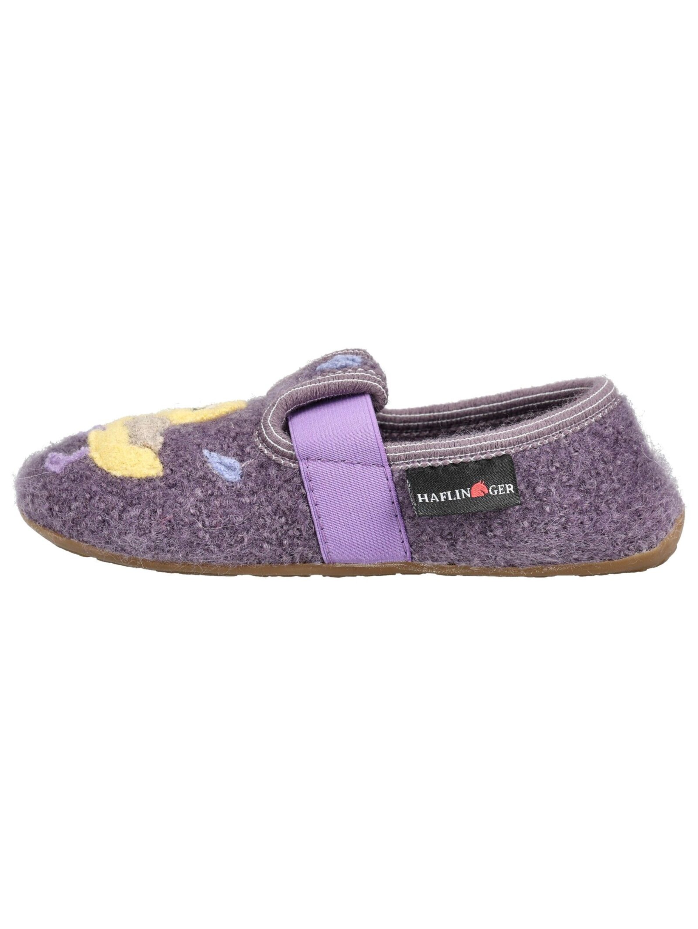 HAFLINGER Huisschoenen in Lila