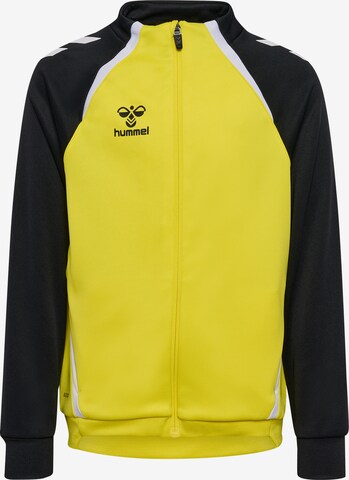 Hummel Sportsweatjacke 'Lead 2.0' in Gelb: Vorderseite
