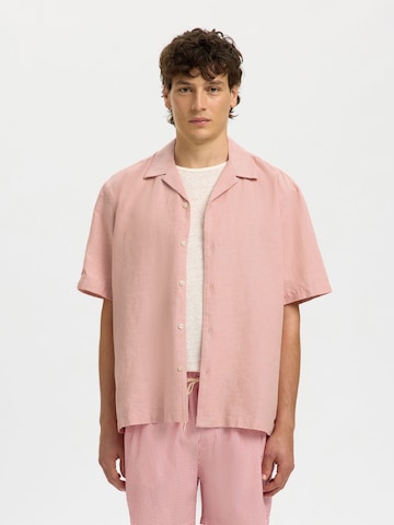 SELECTED Skjorte 'SLHClay' i pink: forside