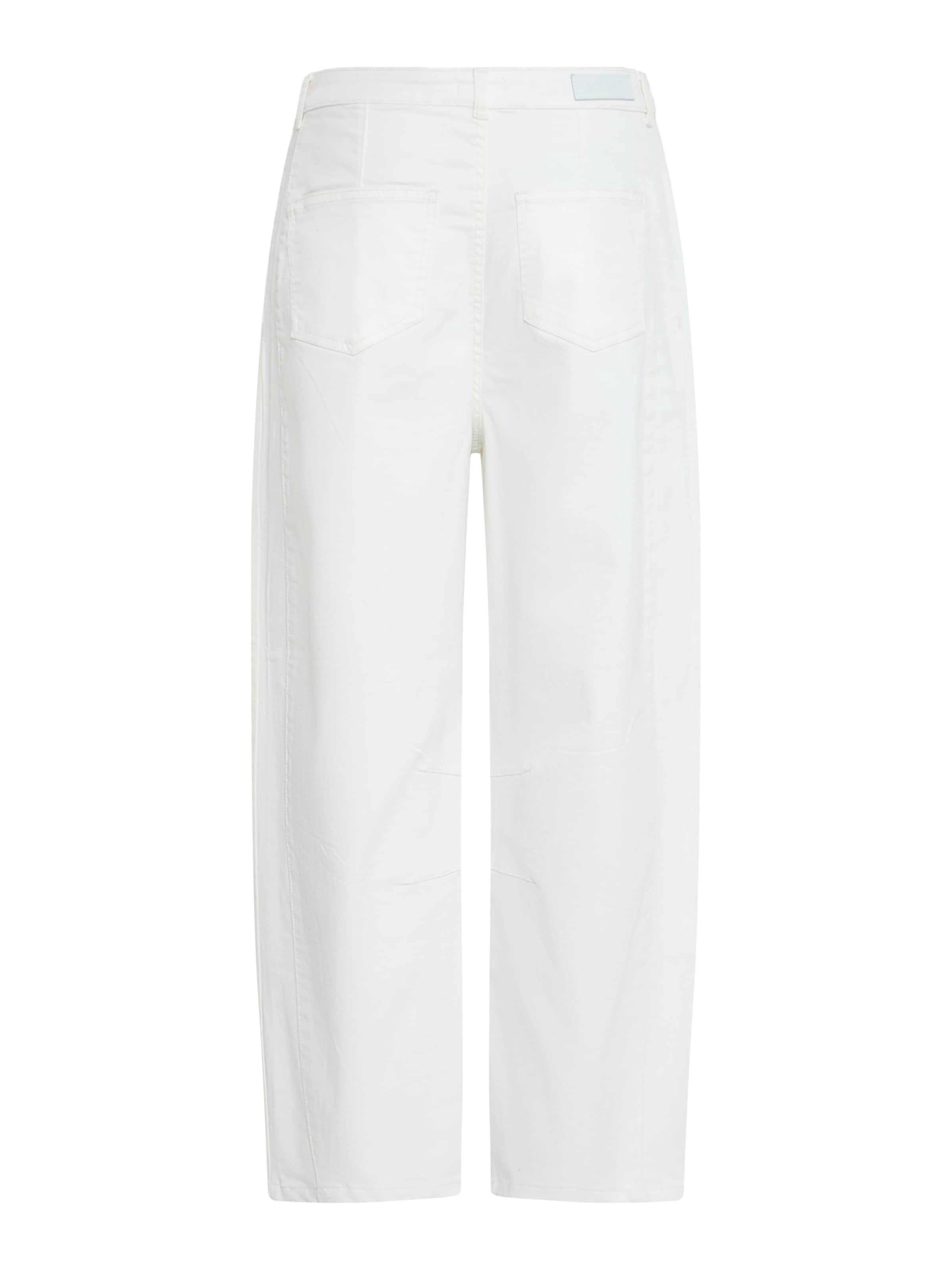 ICHI Wide leg Jeans 'IHZIGGY' in Wit
