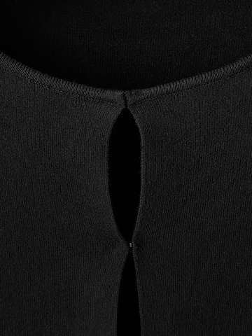 MANGO Strickjacke 'PUNYITOS' in Schwarz