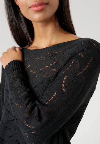 Aniston SELECTED Sweater in Black