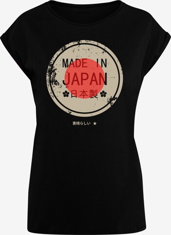 F4NT4STIC Shirt 'Made in Japan' in Schwarz: predná strana