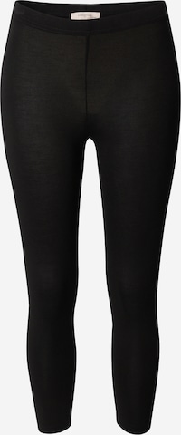 Noa Noa Skinny Leggingsit 'Alma' värissä musta: edessä