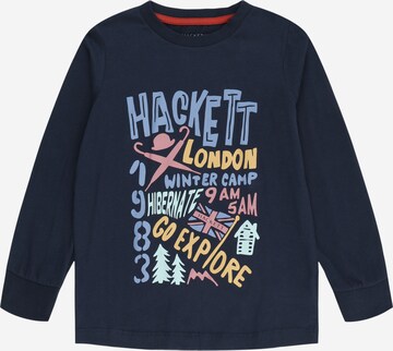 Hackett London Tričko – modrá: přední strana