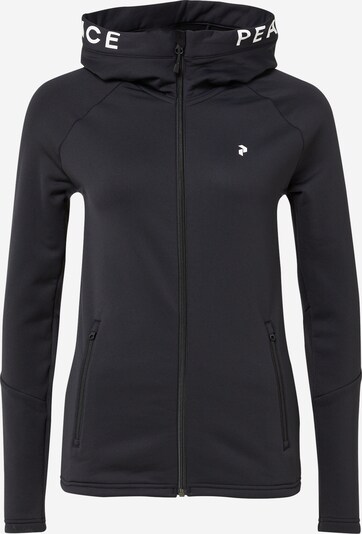 PEAK PERFORMANCE Veste en polaire fonctionnelle en noir, Vue avec produit