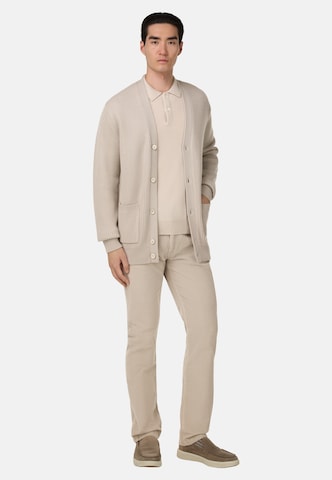 Boggi Milano Knit cardigan in Beige
