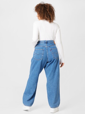 Levi's® Plus Loosefit Džíny 'Plus Baggy Dad' – modrá