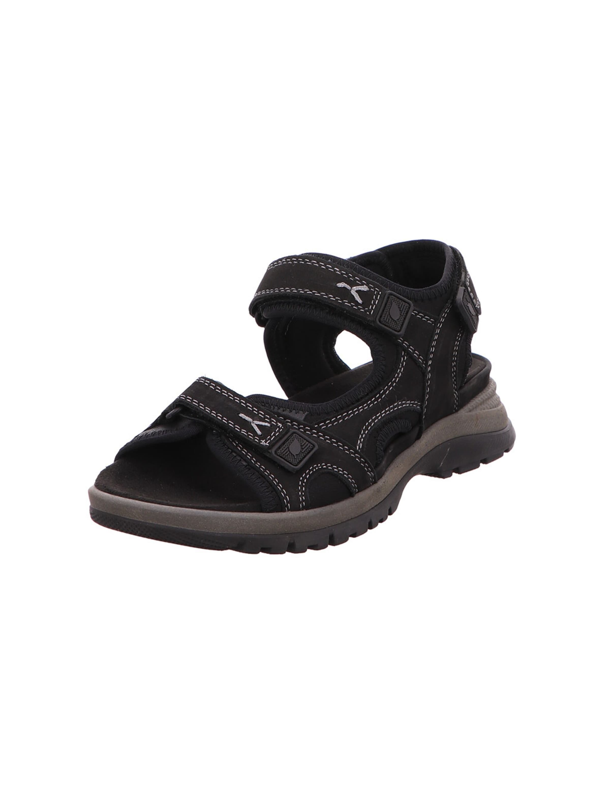 Sandales de randonnée 'Sora' WALDLÄUFER en noir : devant