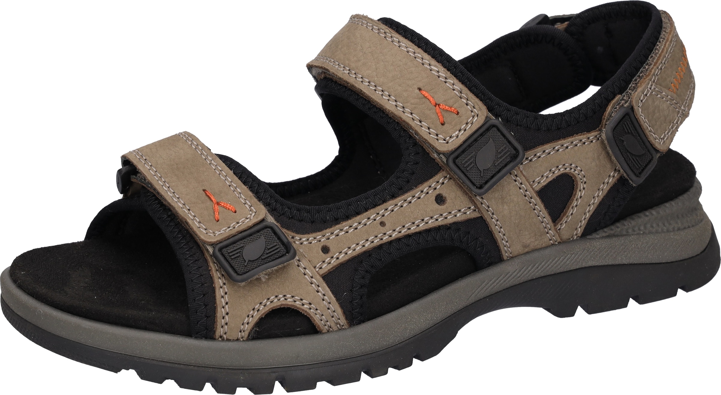 WALDLÄUFER Hiking Sandals in Beige: front