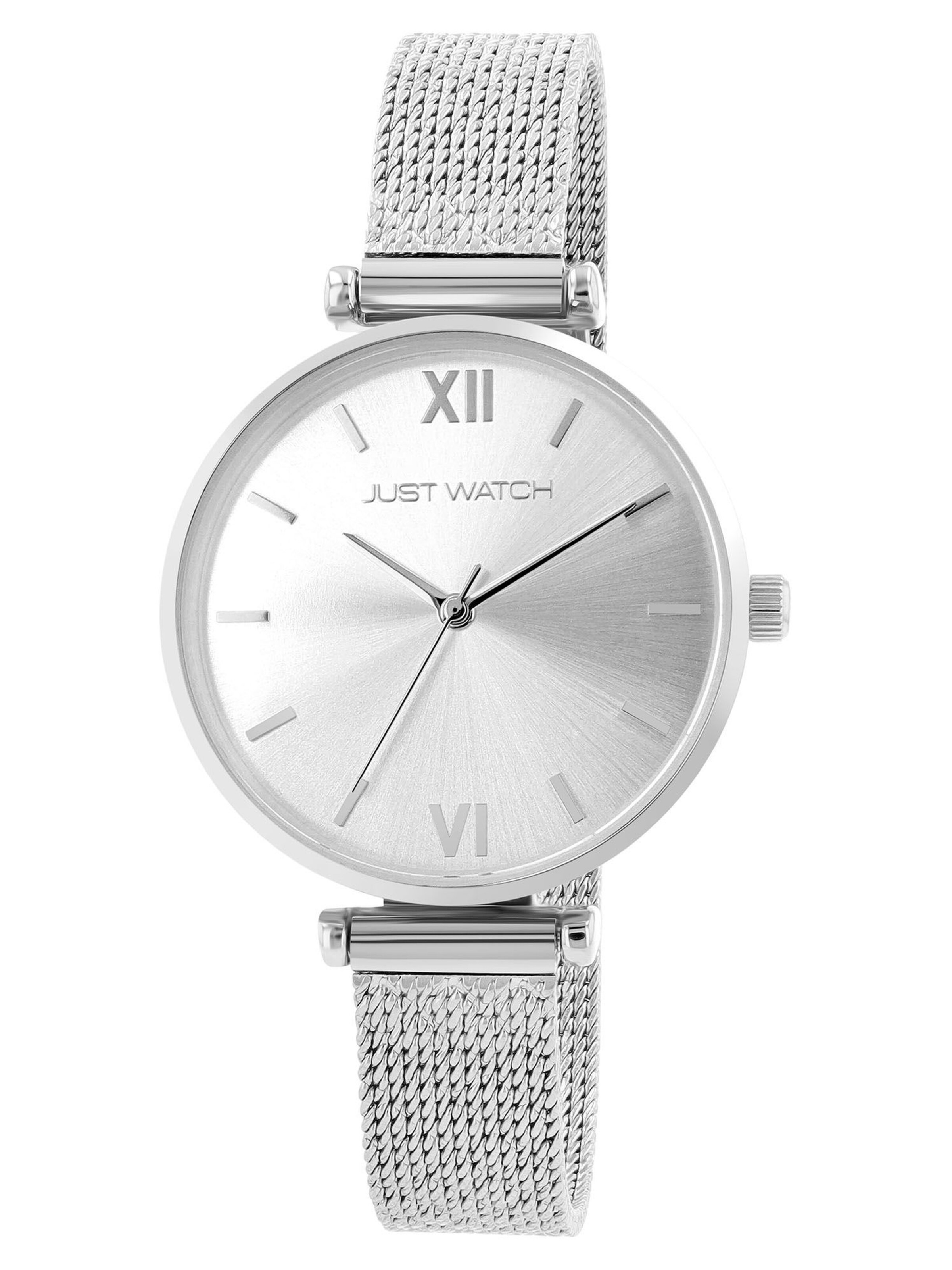 Just Watch Analog Watch in Silver