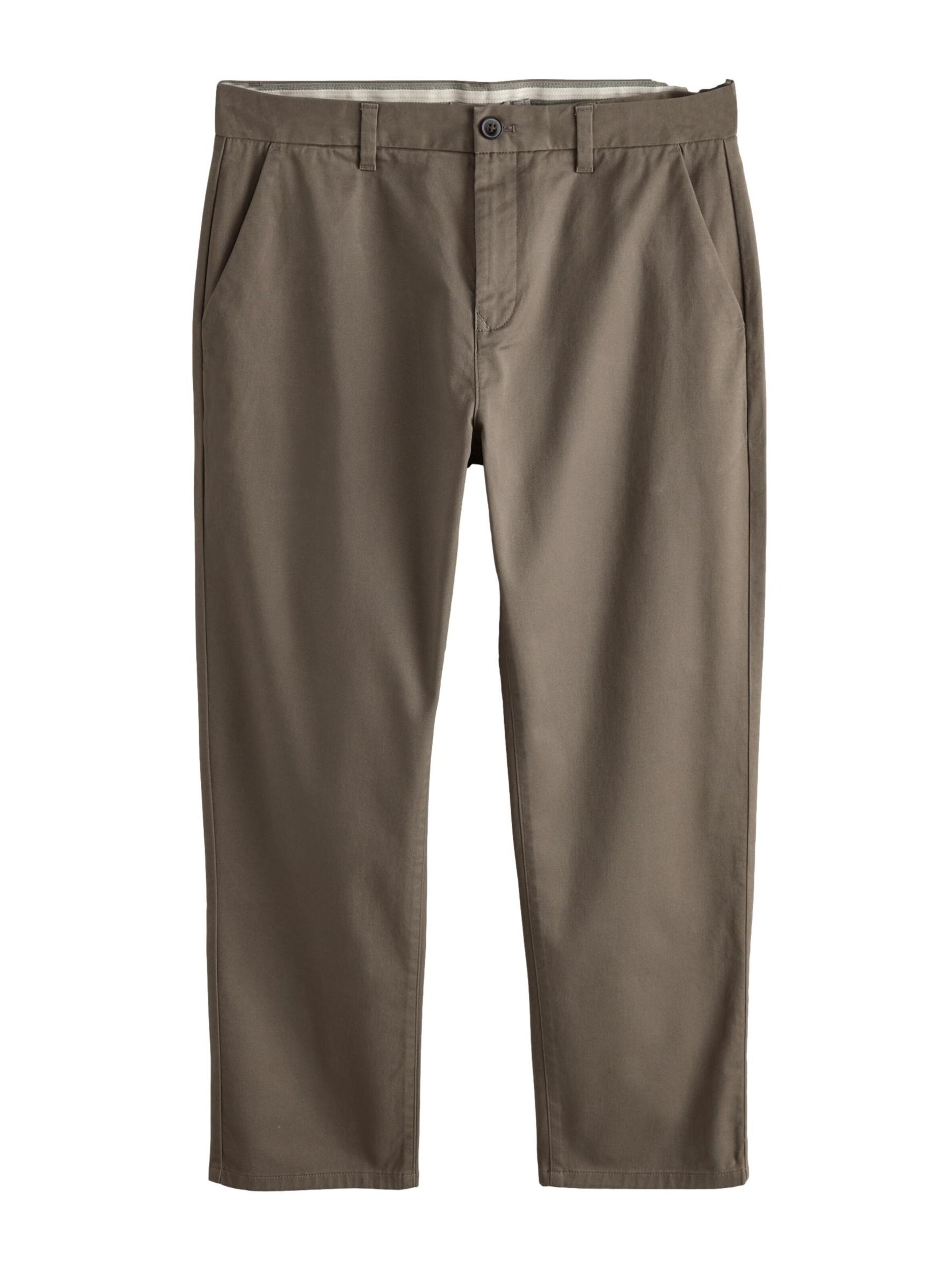 Next tavaline Chino-püksid, värv pruun: eest vaates