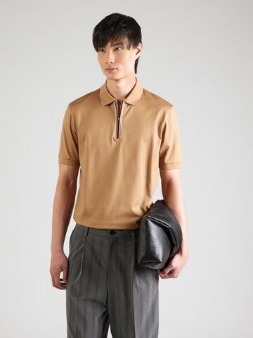 T-Shirt 'H-Paras 65' BOSS en beige : devant