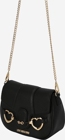 Love Moschino Tasche in Schwarz: predná strana